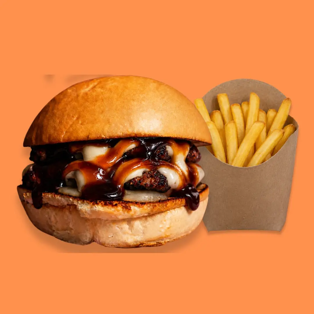 Hambaga con salsa Teriyaki (ESPECIAL)