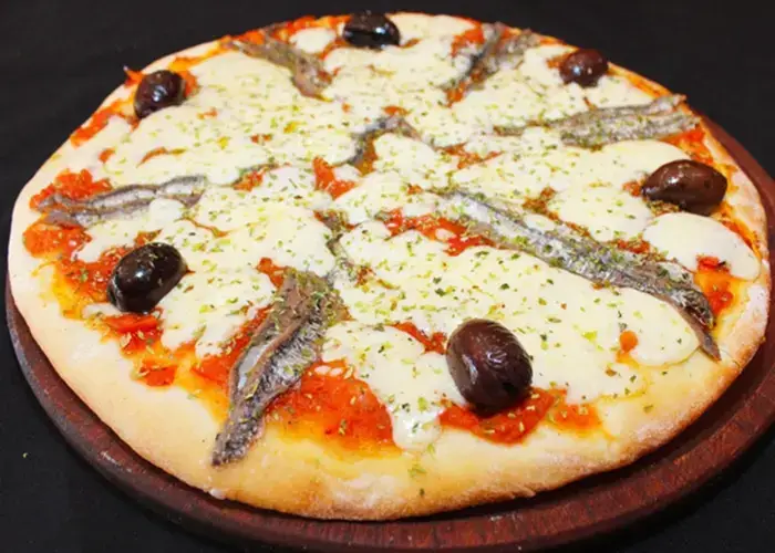 Pizza de anchoas