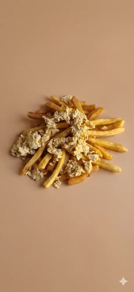 Papas Fritas con Huevo