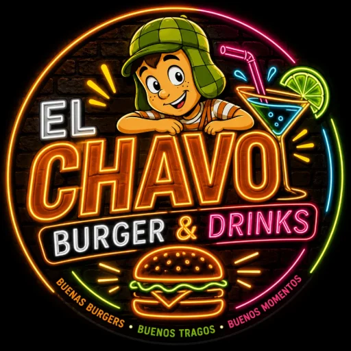 Logo El chavo burger&drinks